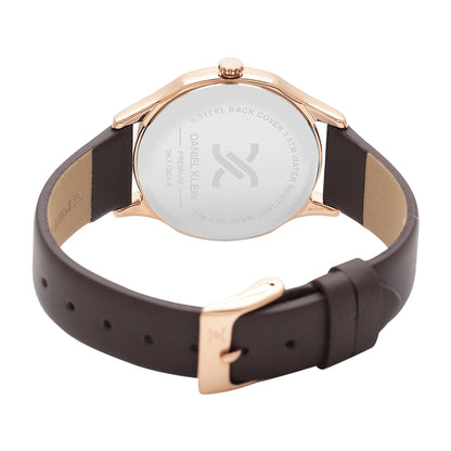 Daniel Klein Silver Dial Premium Women Analogue Watch