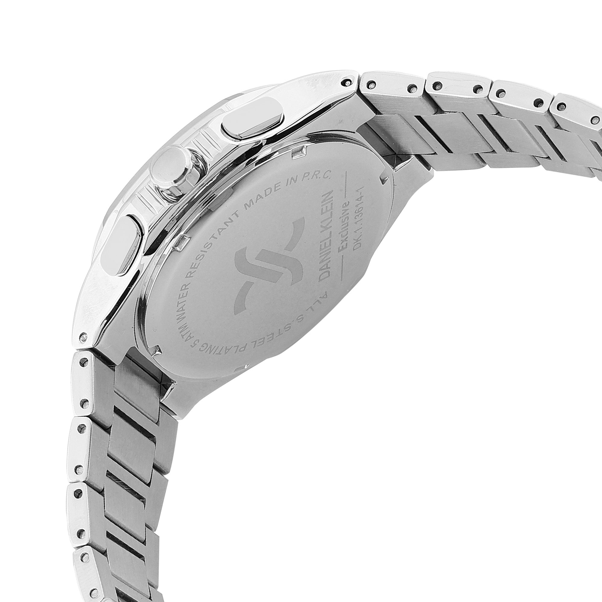 Daniel Klein Silver Dial Exclusive Men Analogue Watch