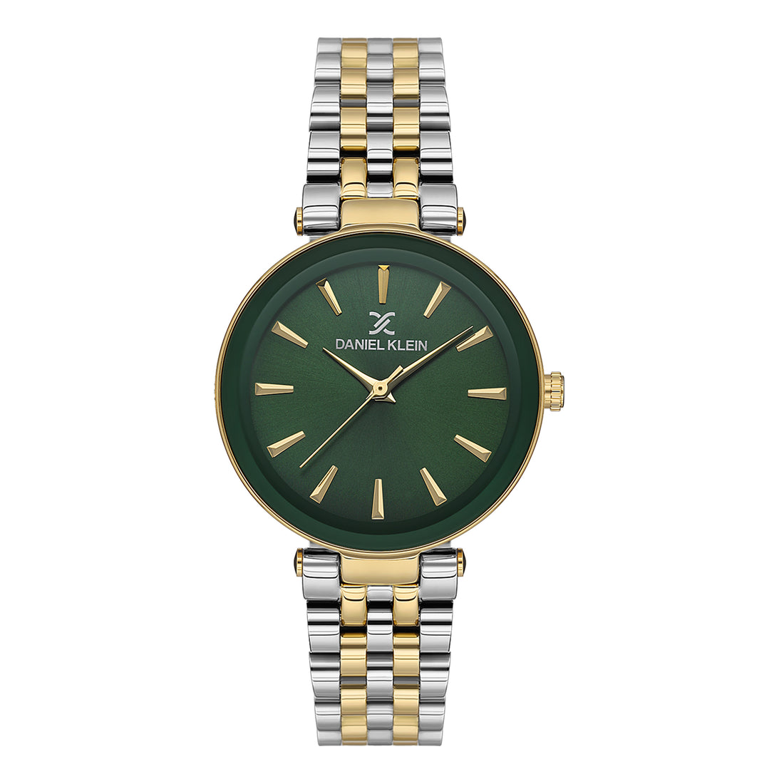 Daniel Klein Green Dial Premium Women Analogue Watch