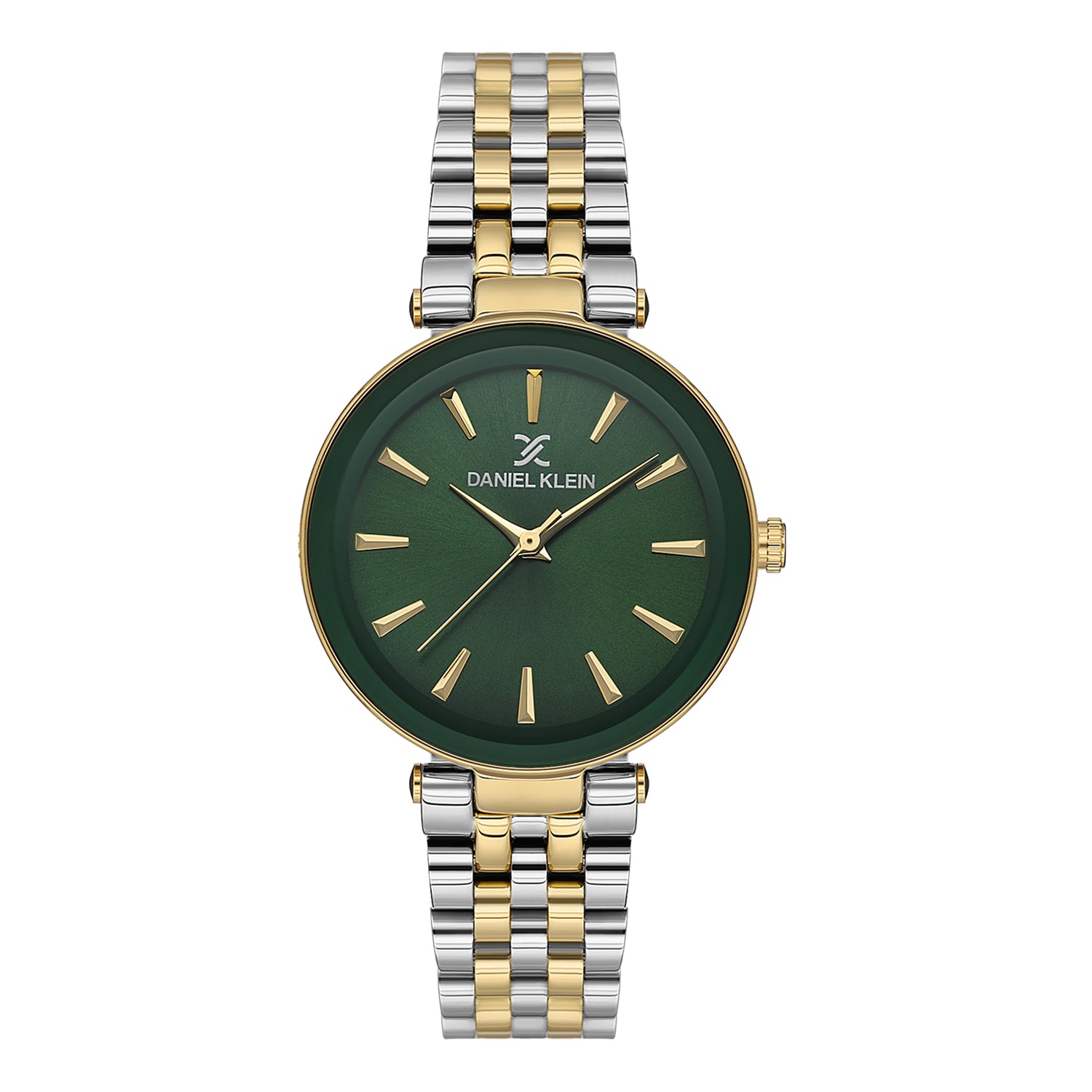 Daniel Klein Green Dial Premium Women Analogue Watch