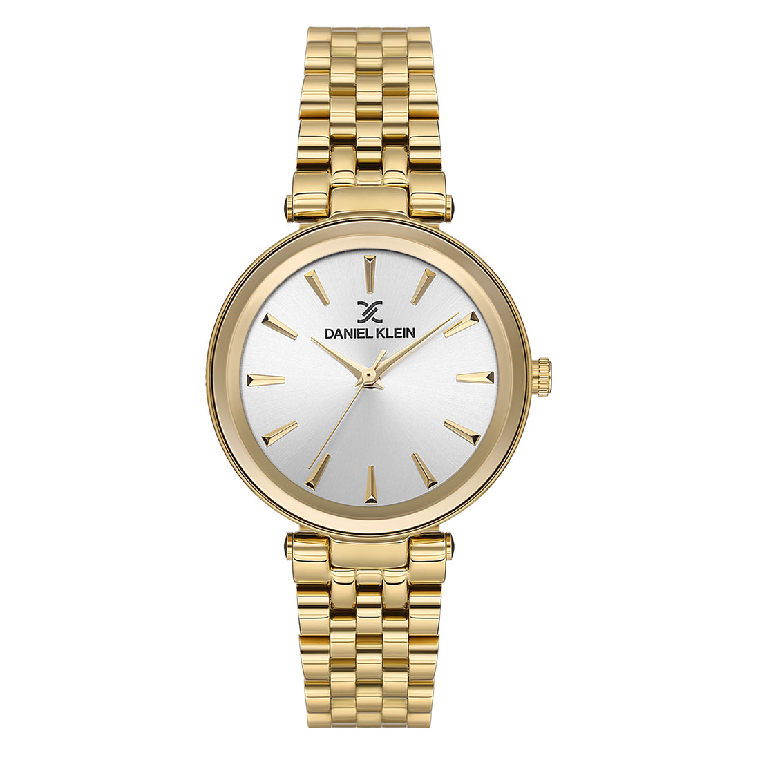 Daniel Klein Silver Dial Premium Women Analogue Watch
