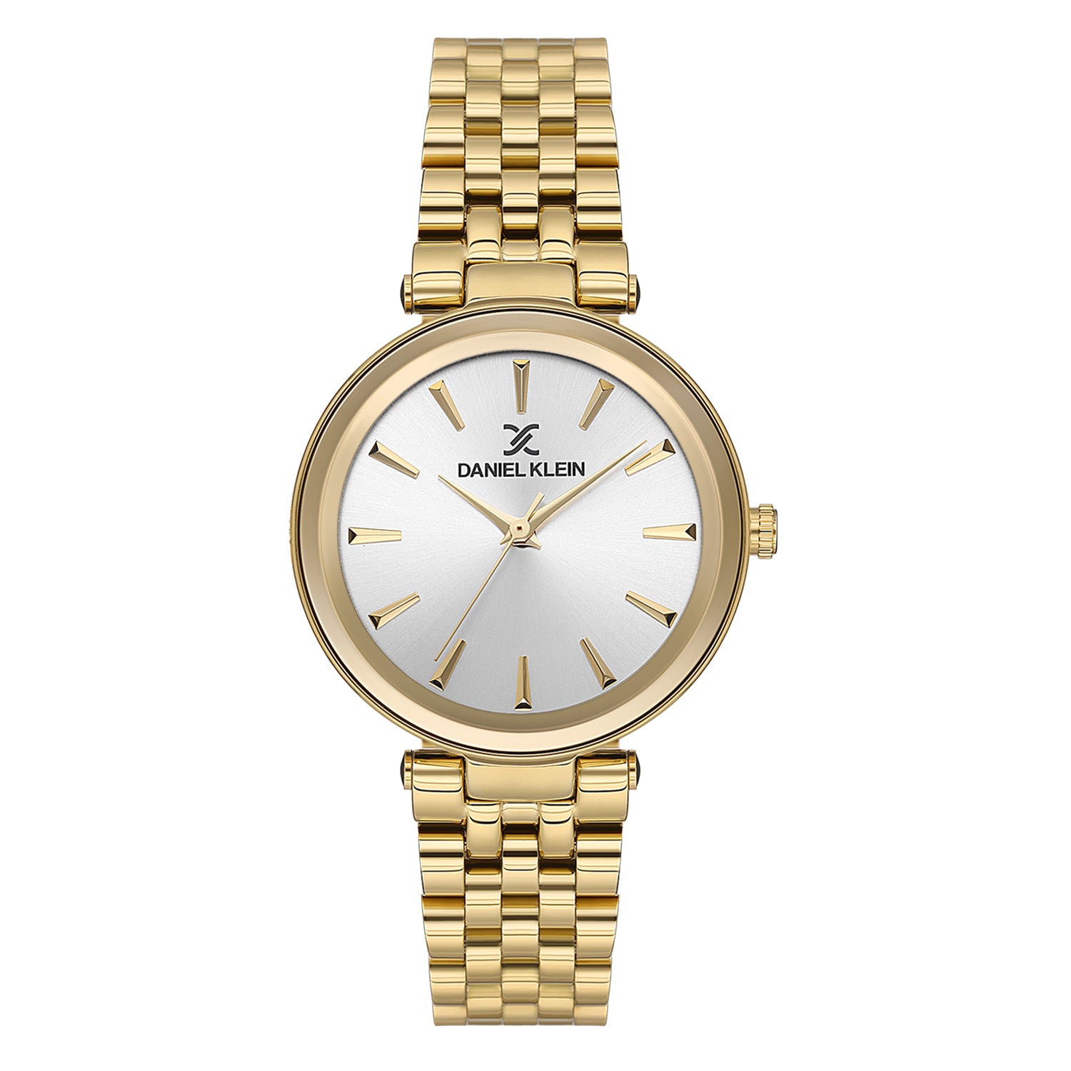 Daniel Klein Silver Dial Premium Women Analogue Watch