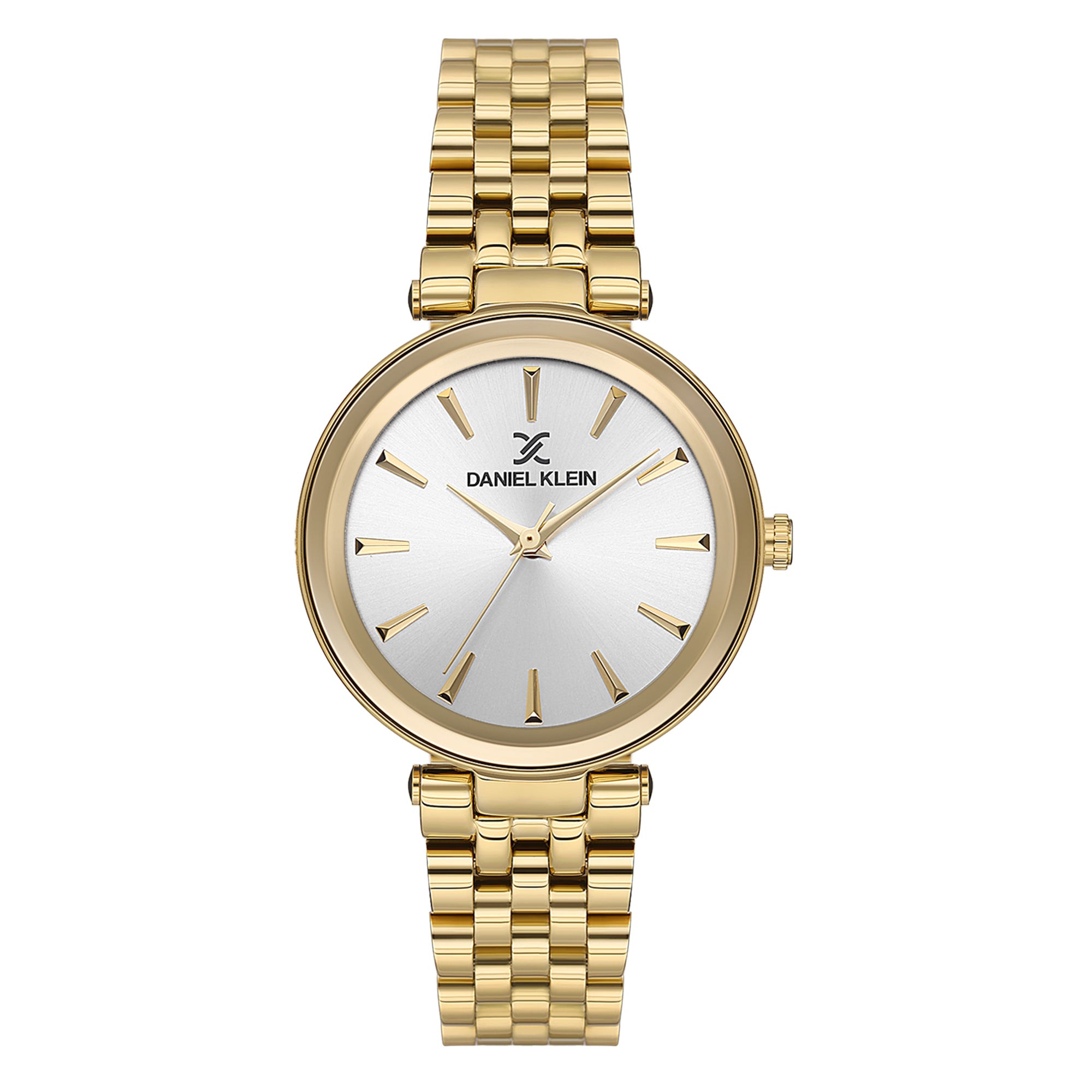 Daniel Klein Silver Dial Premium Women Analogue Watch
