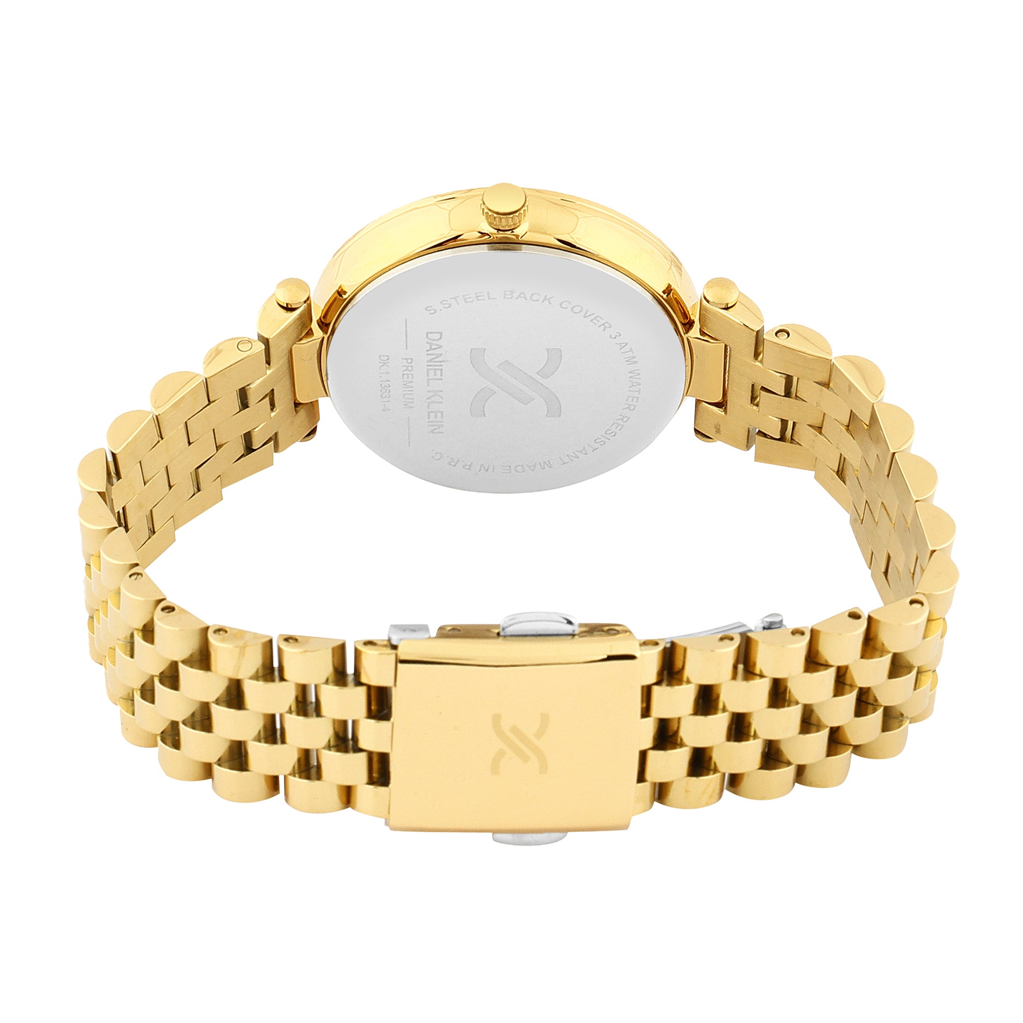 Daniel Klein Silver Dial Premium Women Analogue Watch
