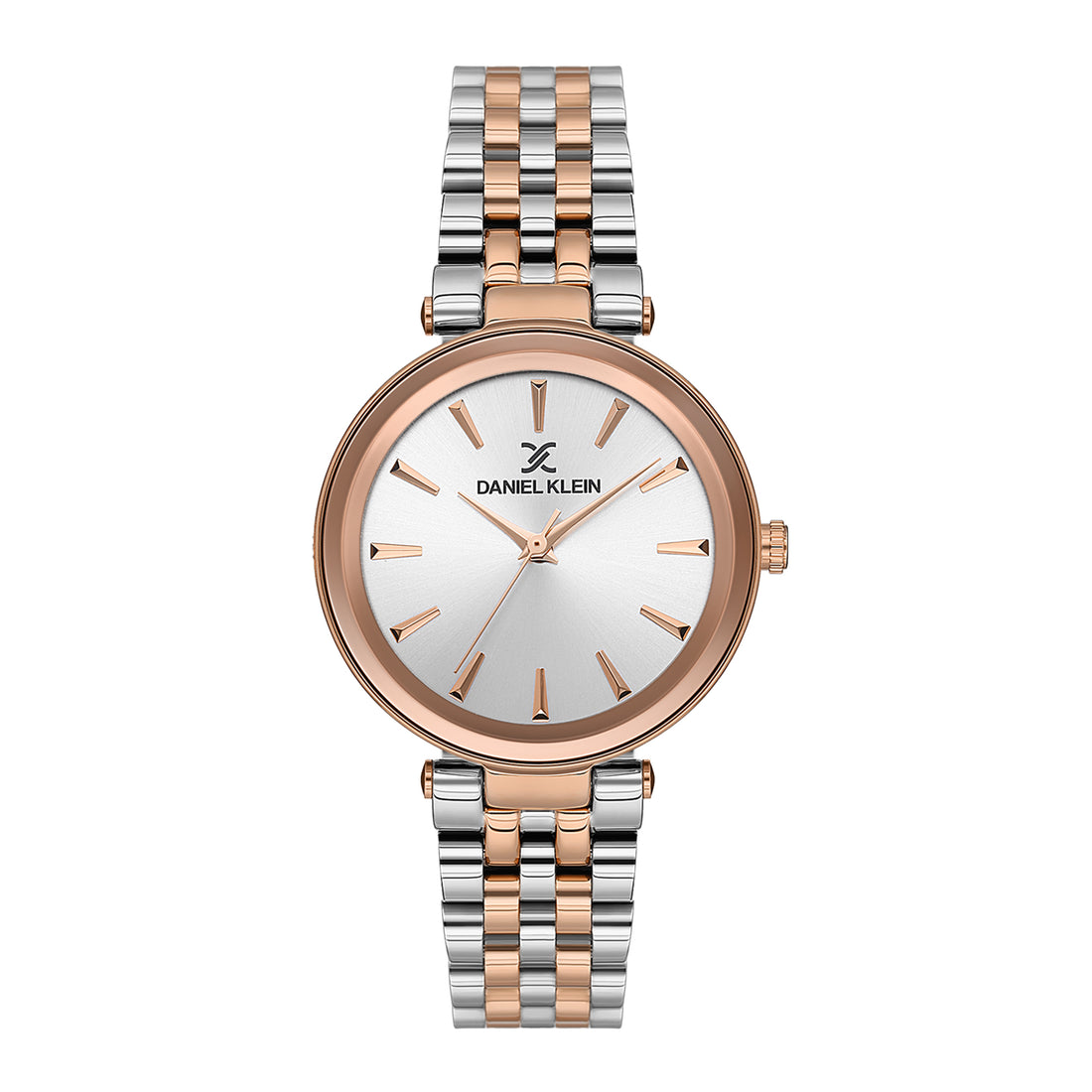Daniel Klein Silver Dial Premium Women Analogue Watch