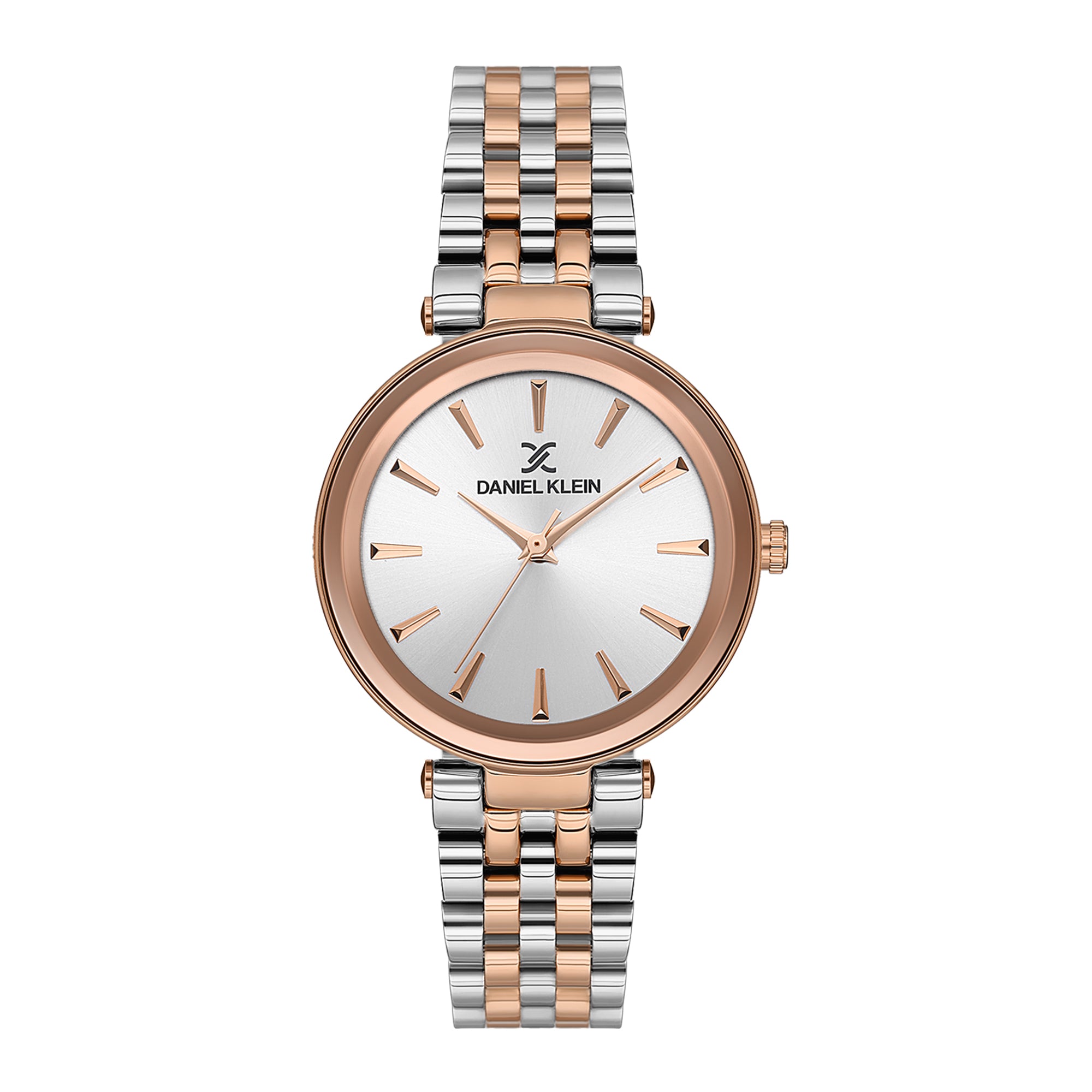 Daniel Klein Silver Dial Premium Women Analogue Watch