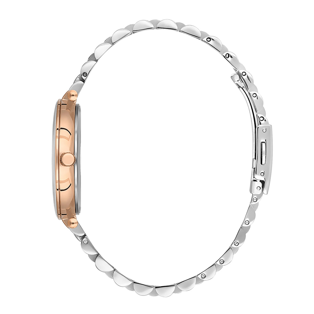Daniel Klein Silver Dial Premium Women Analogue Watch