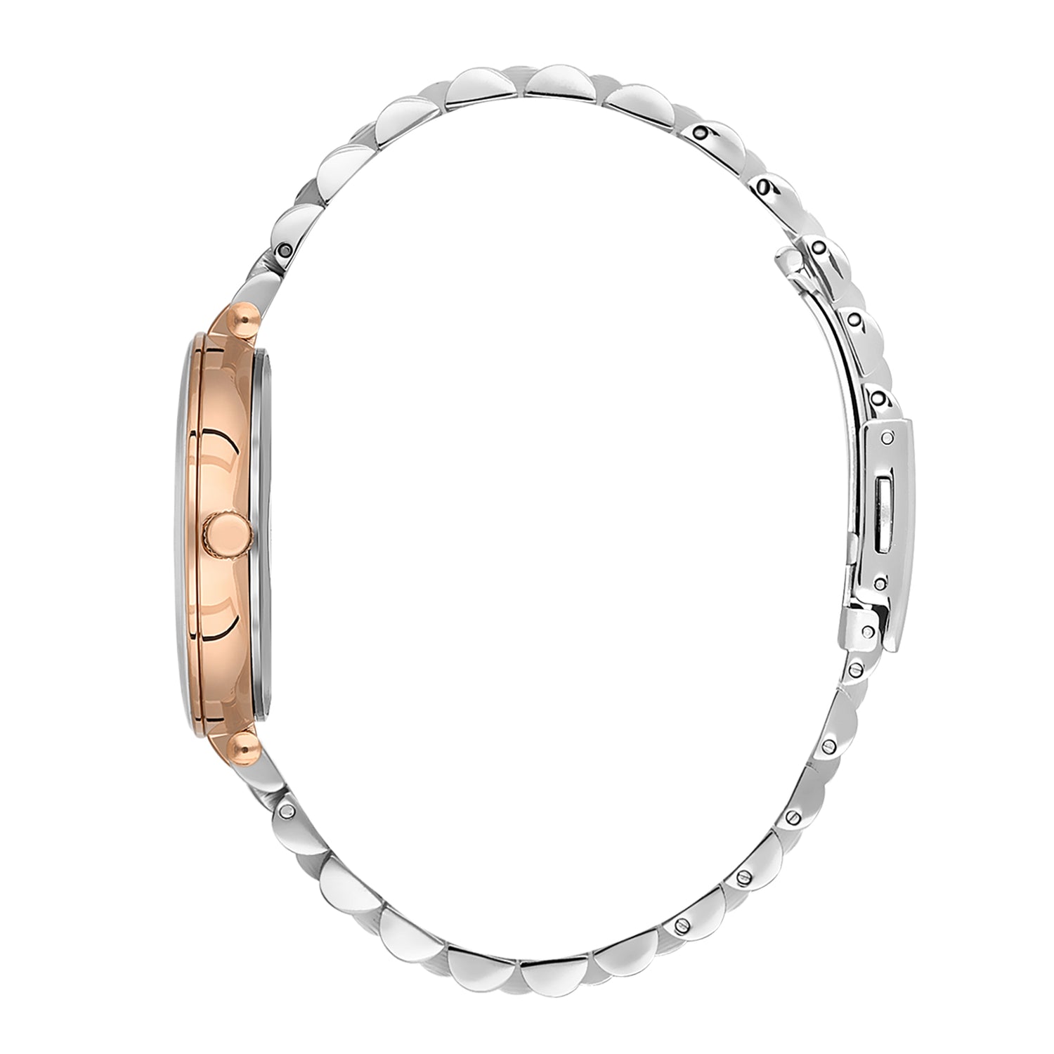 Daniel Klein Silver Dial Premium Women Analogue Watch