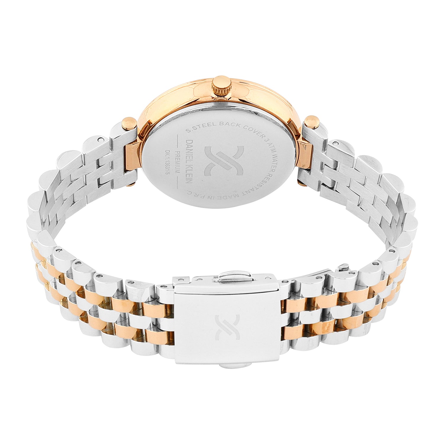 Daniel Klein Silver Dial Premium Women Analogue Watch