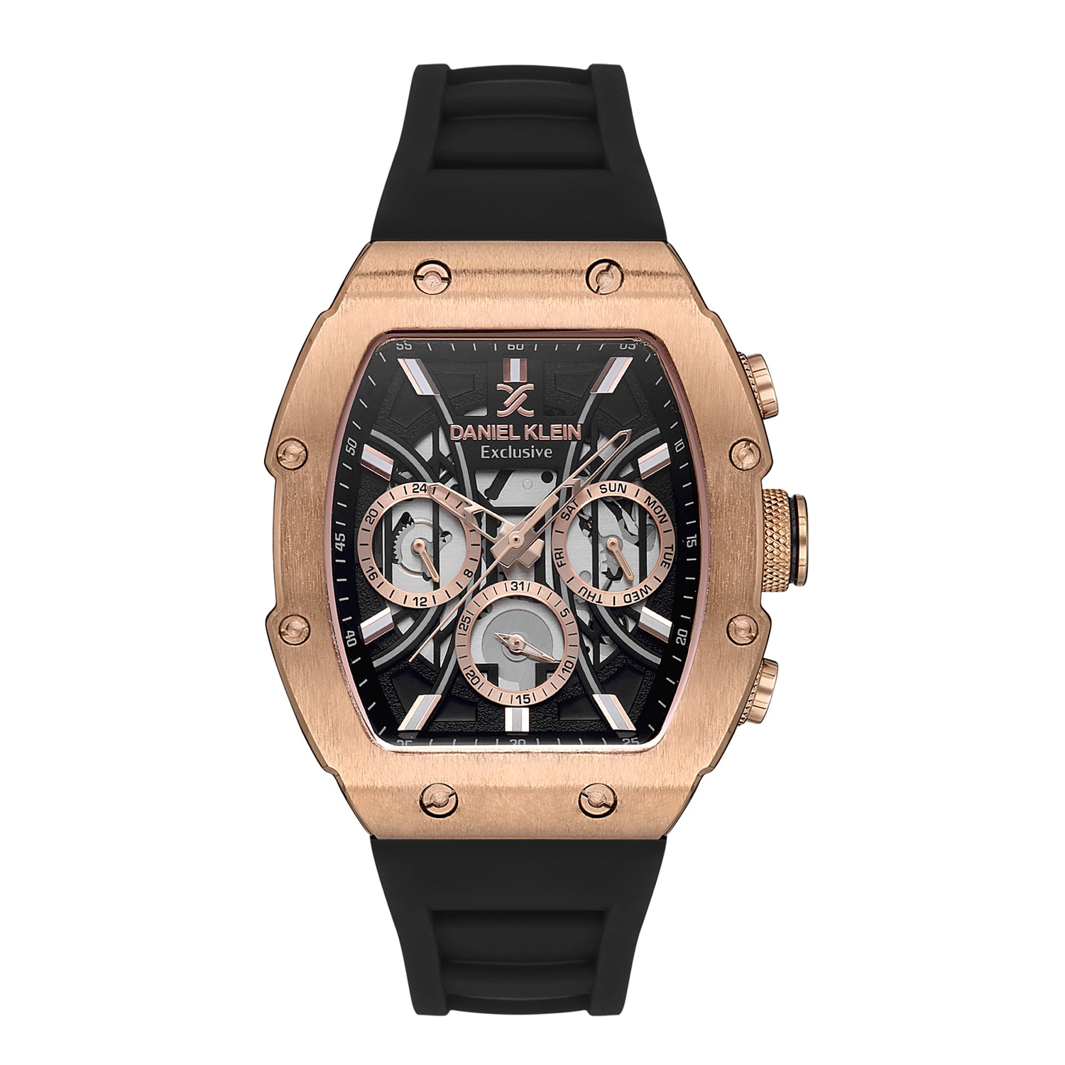 Daniel Klein Black Dial Exclusive Men Analogue Watch