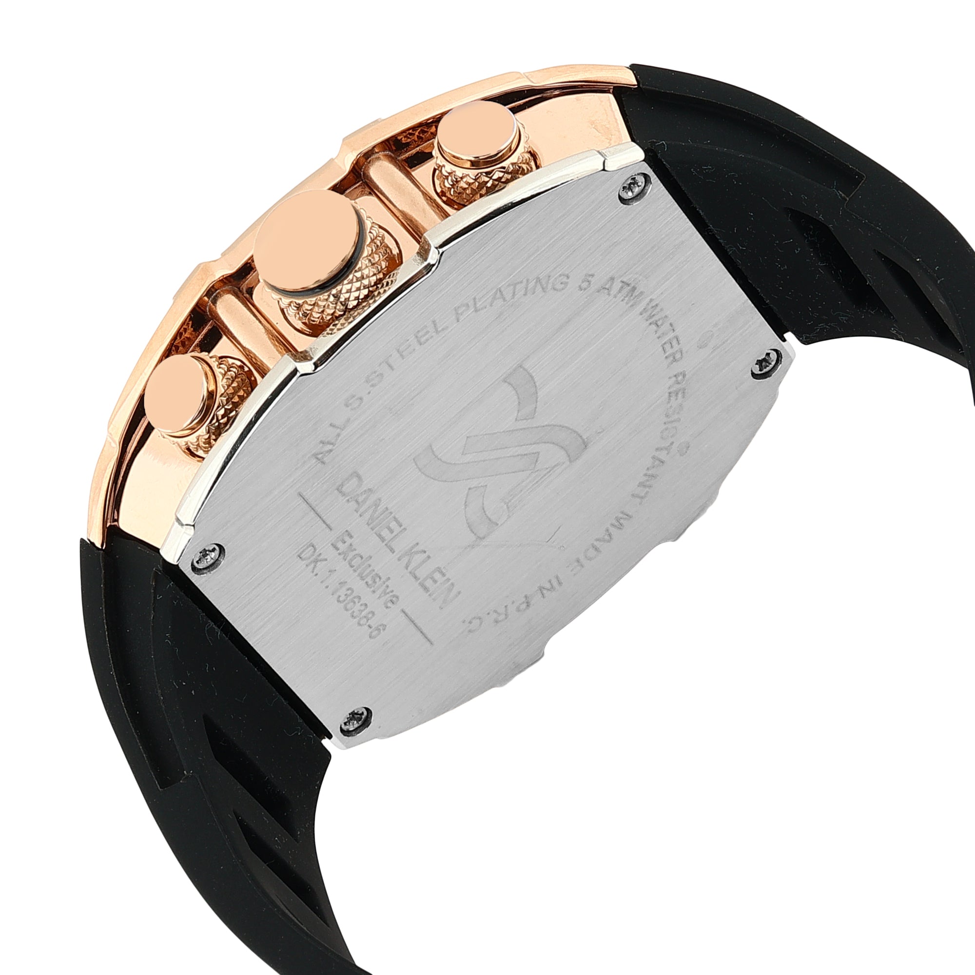 Daniel Klein Black Dial Exclusive Men Analogue Watch
