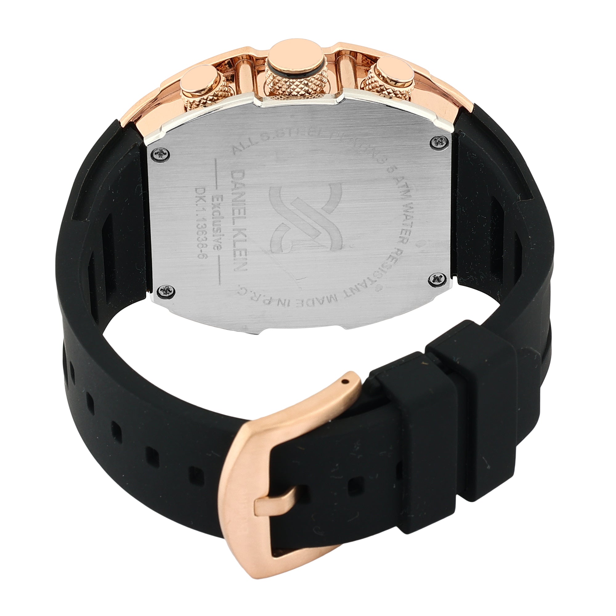 Daniel Klein Black Dial Exclusive Men Analogue Watch