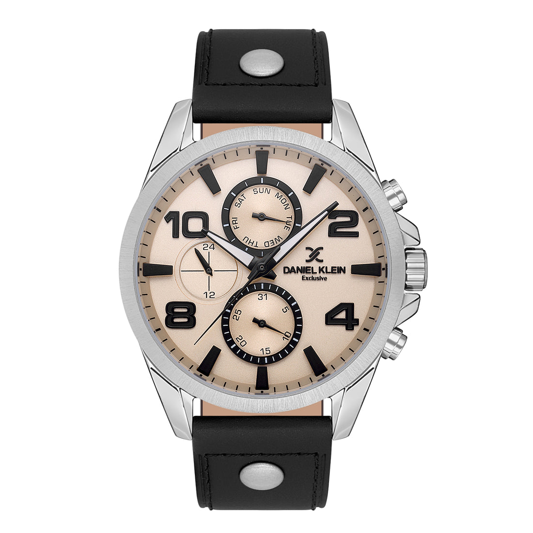Daniel Klein Beige Dial Exclusive Men Analogue Watch