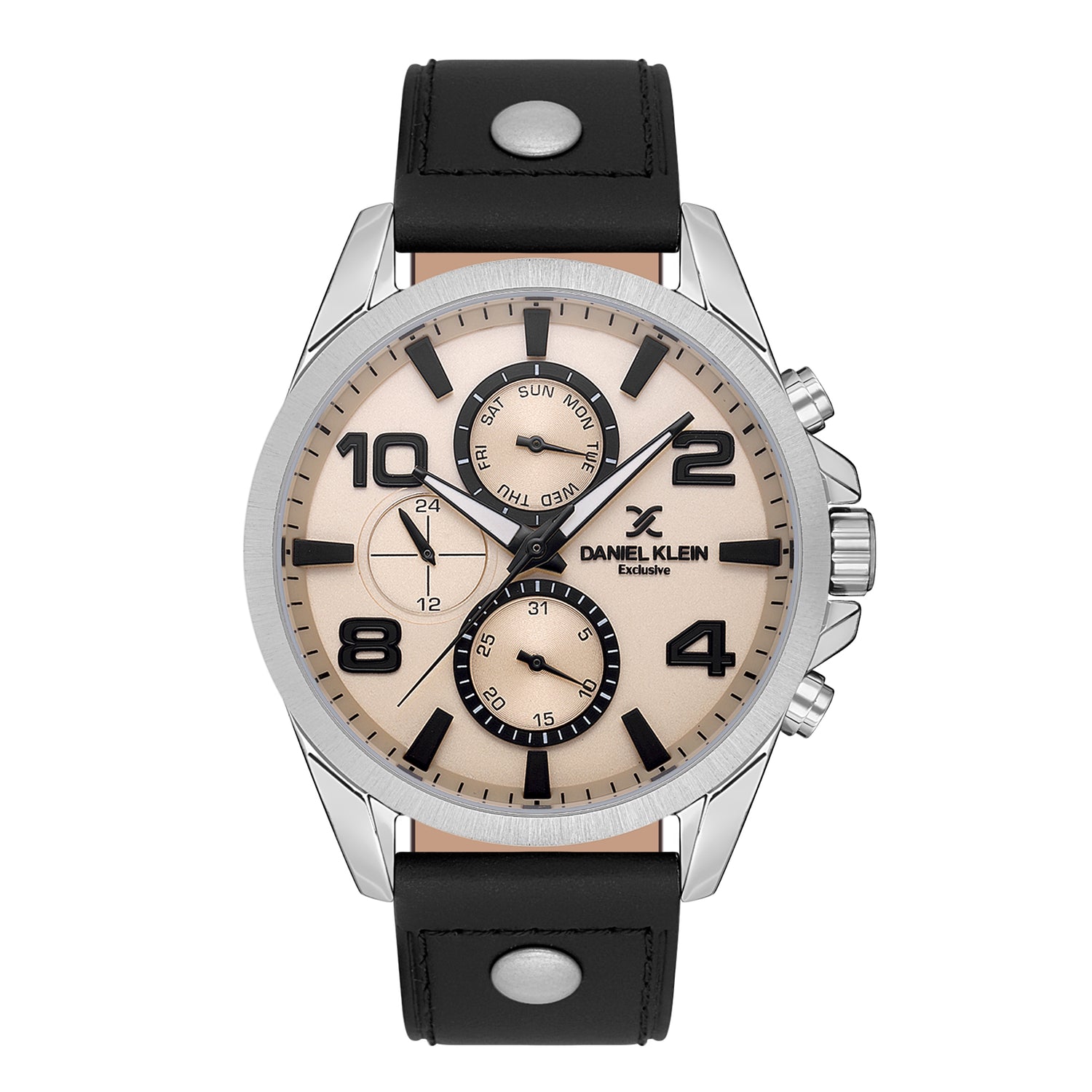 Daniel Klein Beige Dial Exclusive Men Analogue Watch