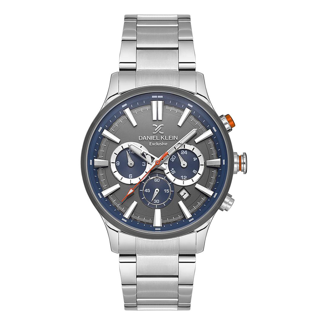 Daniel Klein Grey Dial Exclusive Men Analogue Watch