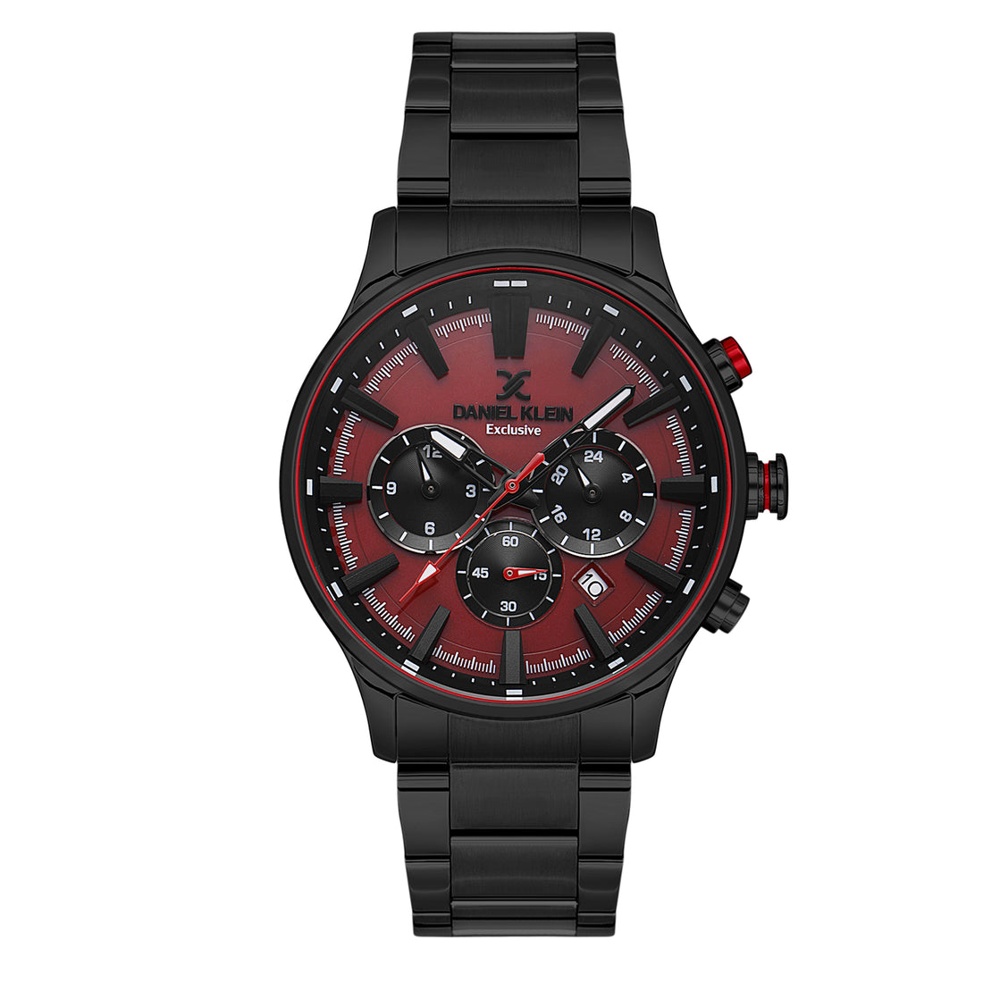 Daniel Klein Red Dial Exclusive Men Analogue Watch