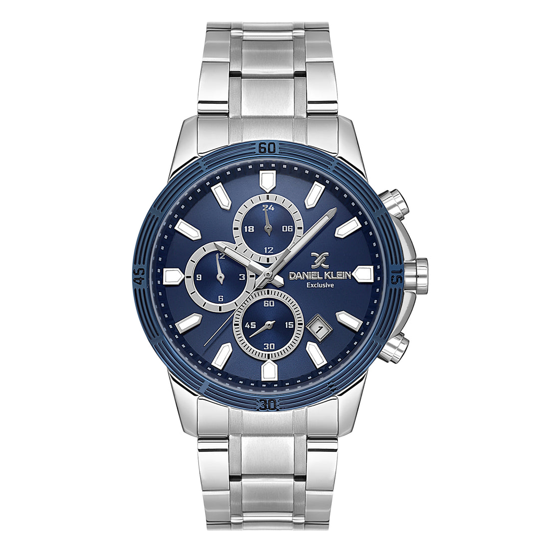 Daniel Klein Blue Dial Exclusive Men Analogue Watch