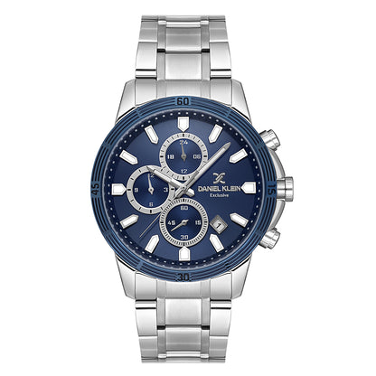 Daniel Klein Blue Dial Exclusive Men Analogue Watch