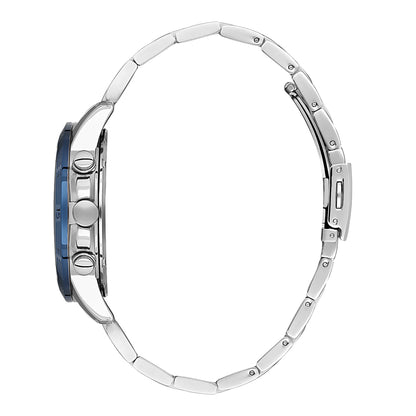 Daniel Klein Blue Dial Exclusive Men Analogue Watch