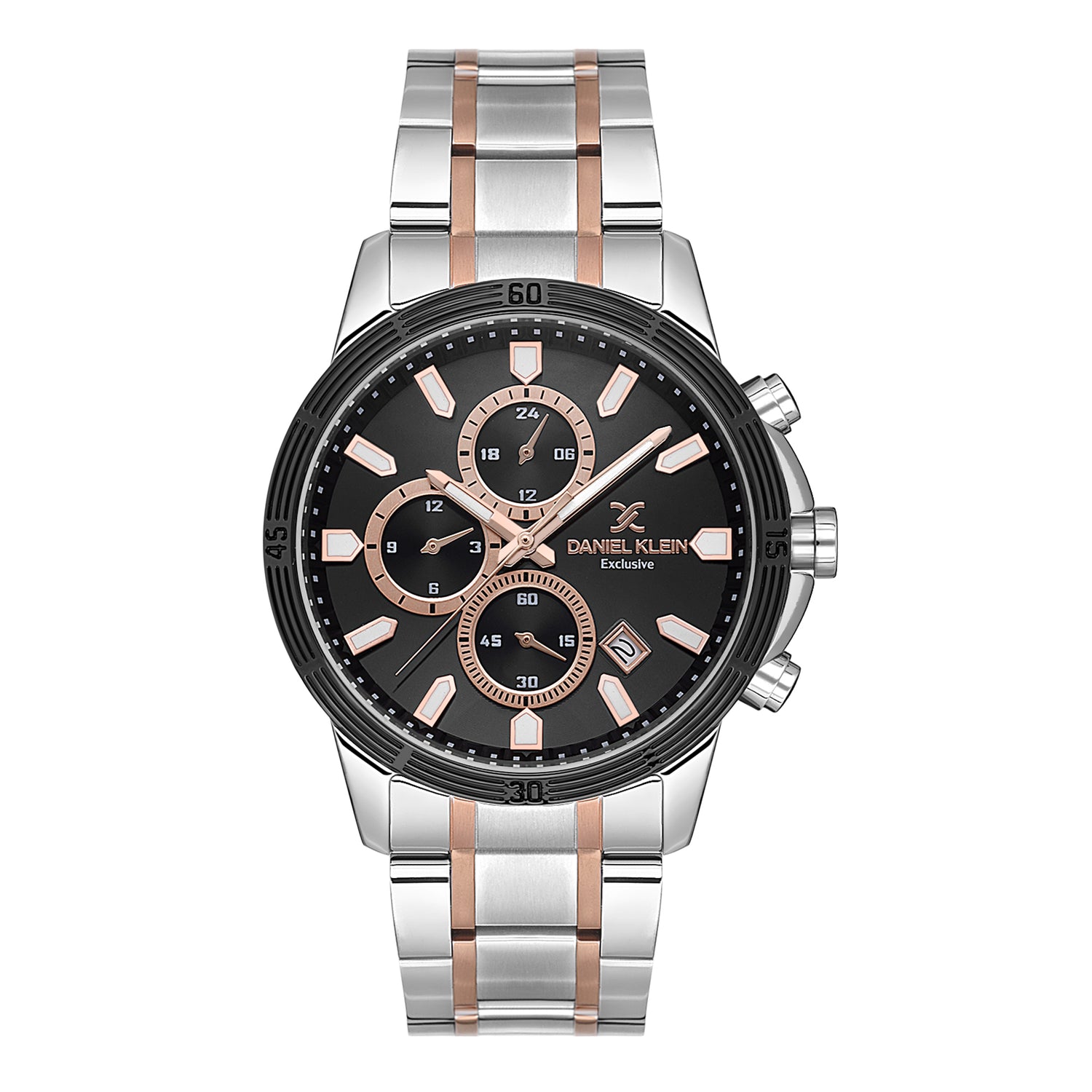 Daniel Klein Black Dial Exclusive Men Analogue Watch