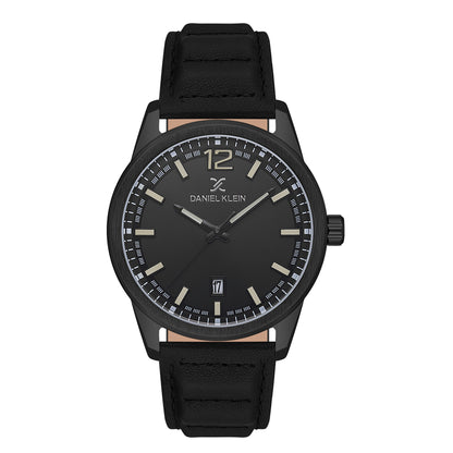 Daniel Klein Black Dial Premium Men Analogue Watch