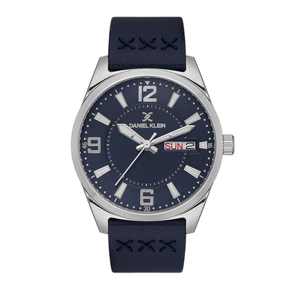 Daniel Klein Blue Dial Premium Men Analogue Watch