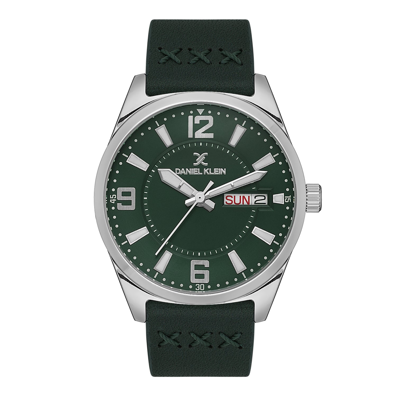 Daniel Klein Green Dial Premium Men Analogue Watch