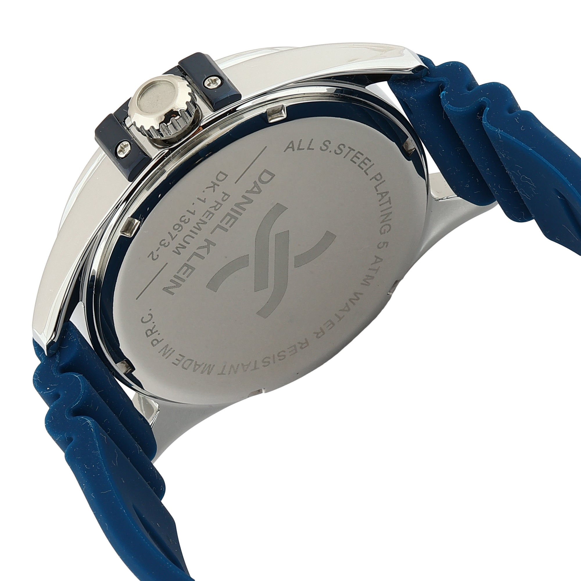 Daniel Klein Blue Dial Premium Men Analogue Watch