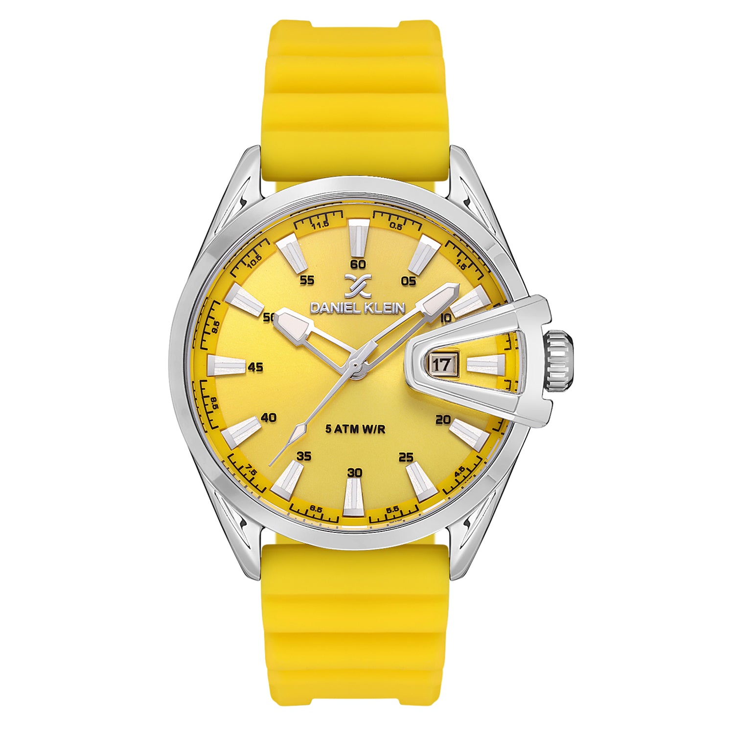 Daniel Klein Yellow Dial Premium Men Analogue Watch