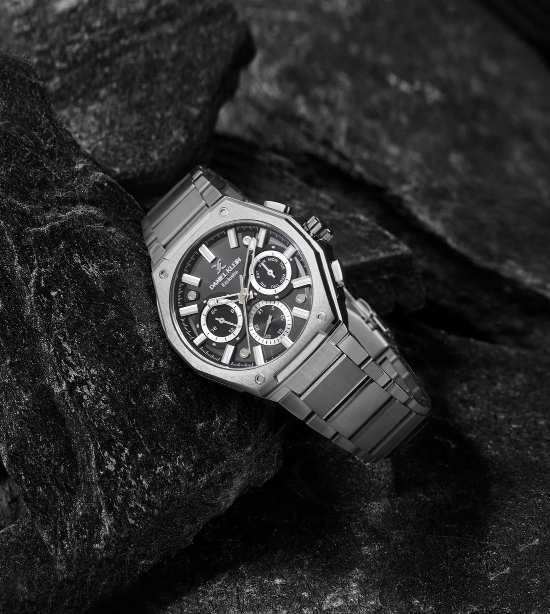 Daniel Klein Exclusive Black Dial Elite Collection Mens&