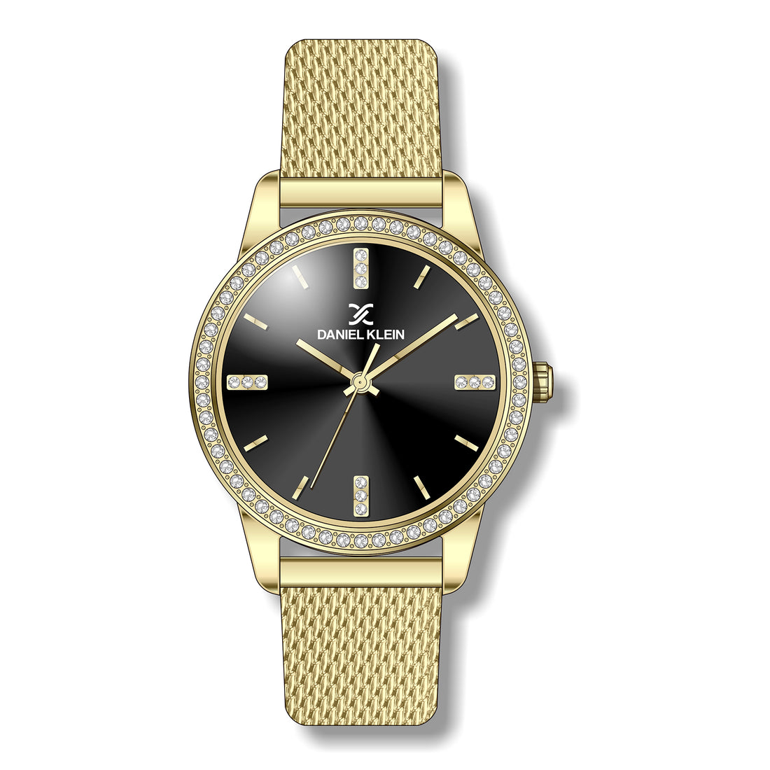 Daniel Klein Black Dial Premium Women Analogue Watch