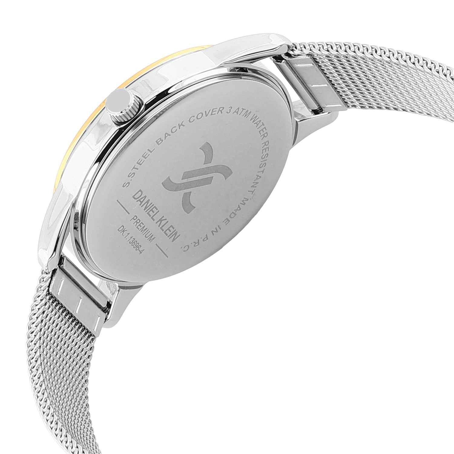 Daniel Klein Silver Dial Premium Women Analogue Watch