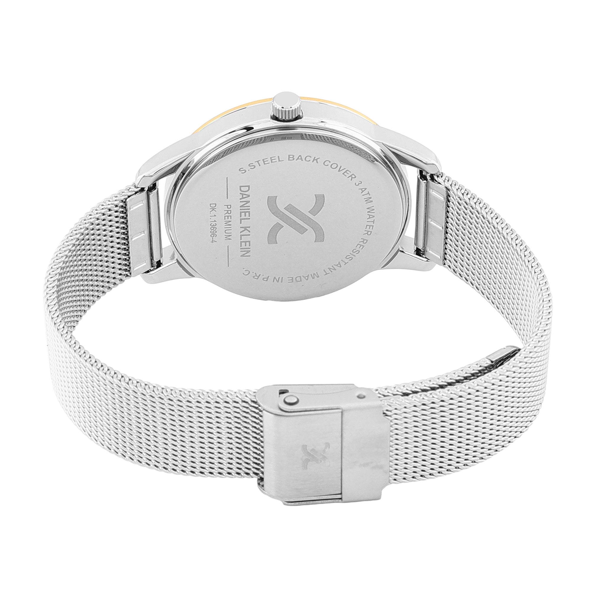 Daniel Klein Silver Dial Premium Women Analogue Watch