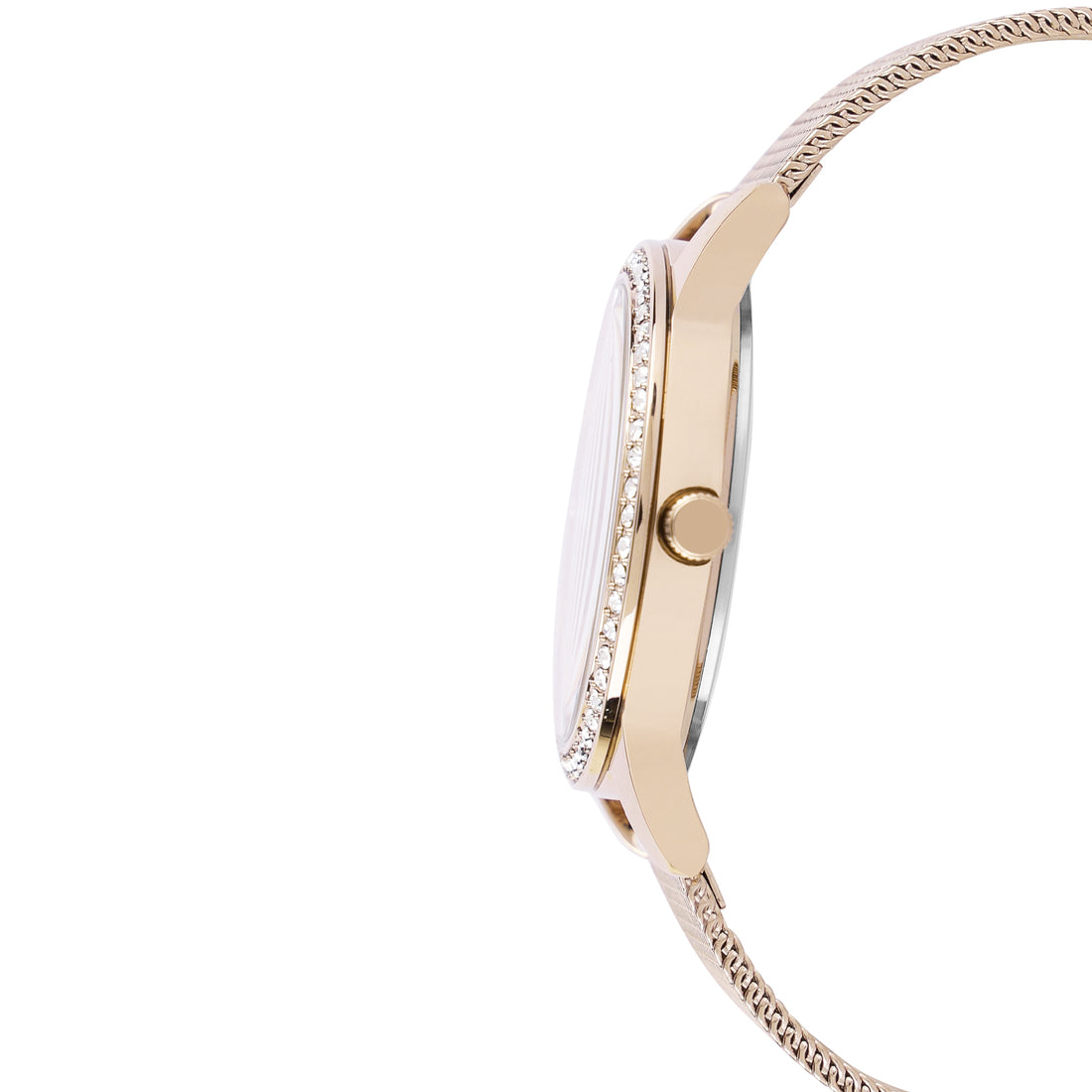 Daniel Klein Rose Gold Dial Premium Women Analogue Watch