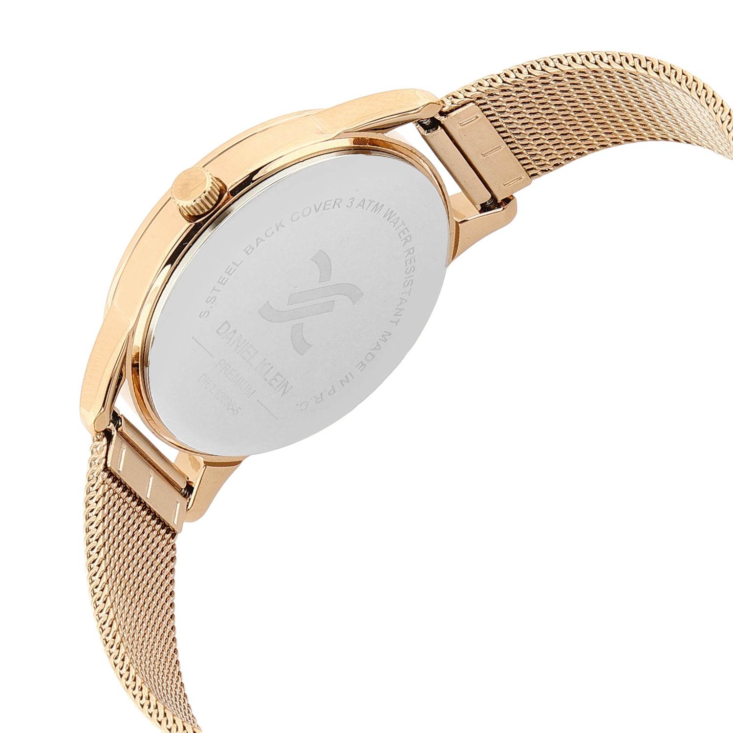 Daniel Klein Rose Gold Dial Premium Women Analogue Watch
