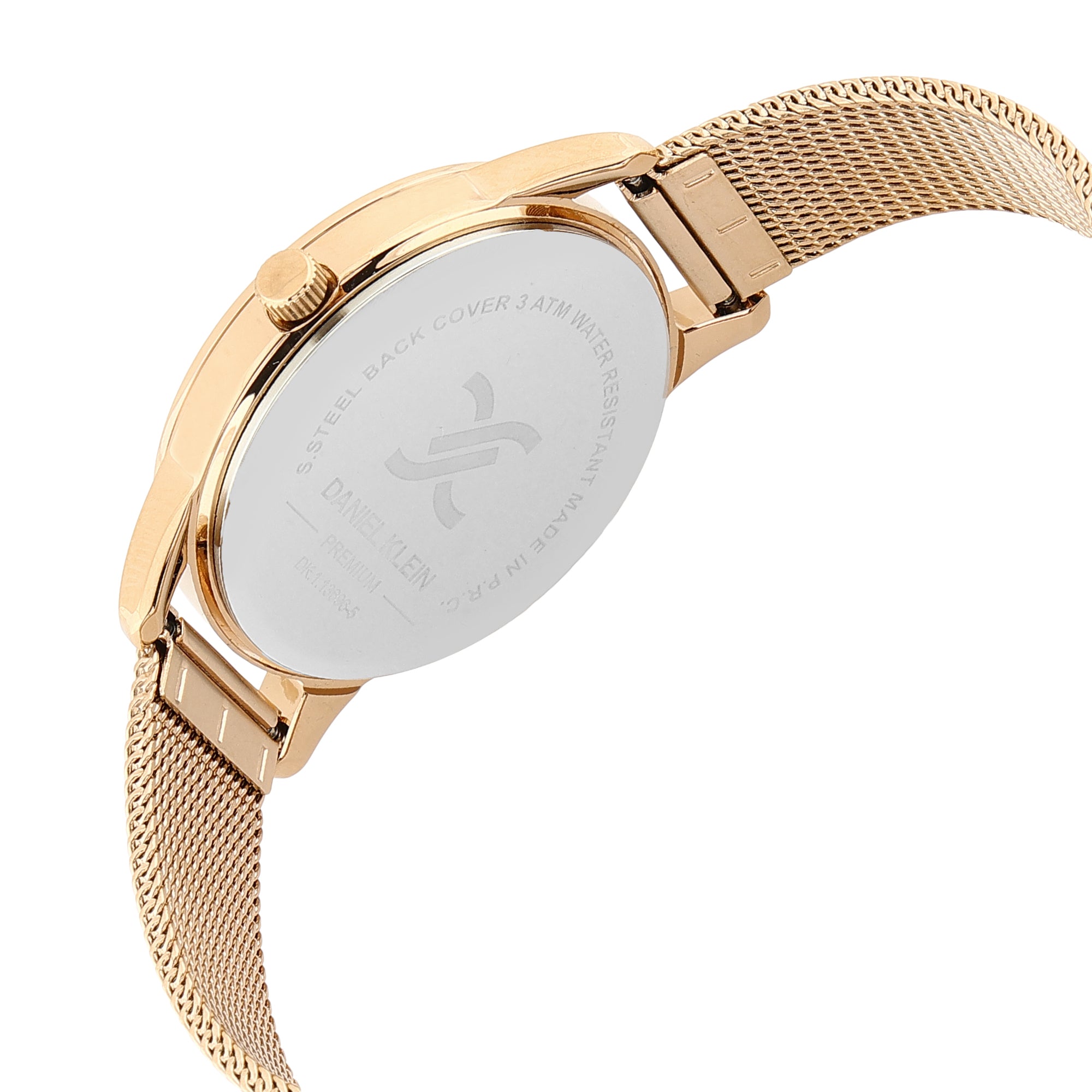 Daniel Klein Rose Gold Dial Premium Women Analogue Watch