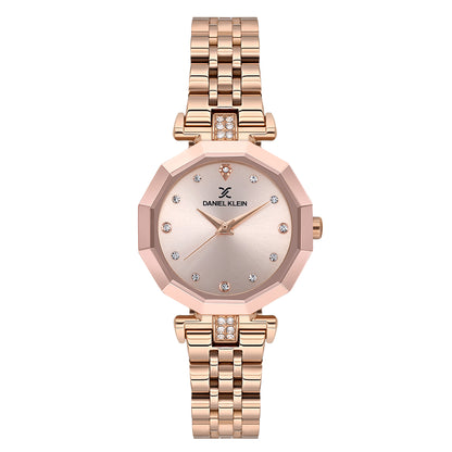 Premium Rose Gold Dial Women&