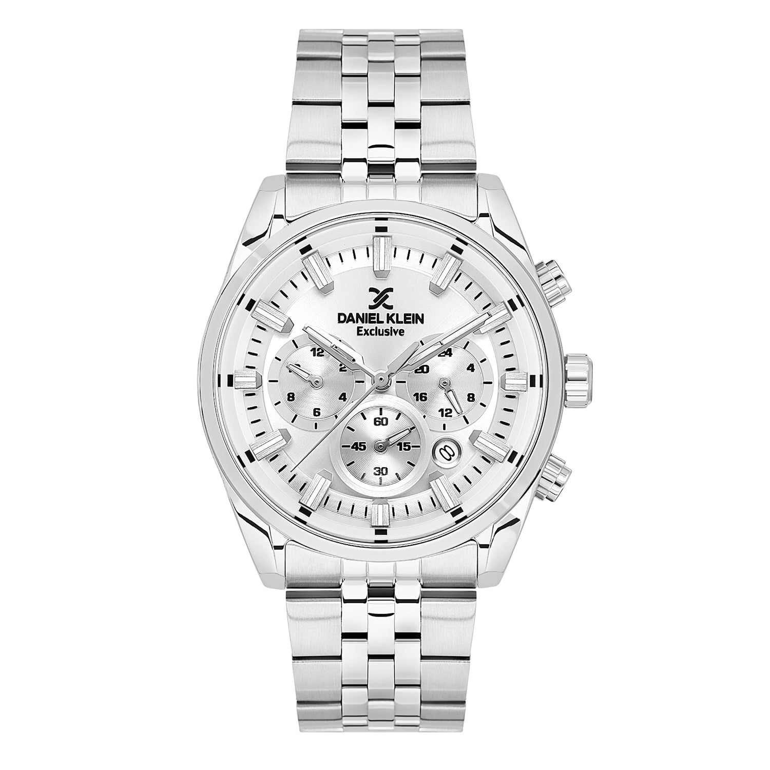 Exclusive Silver Dial Men&