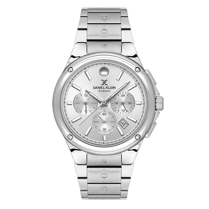 Exclusive Silver Dial Men&