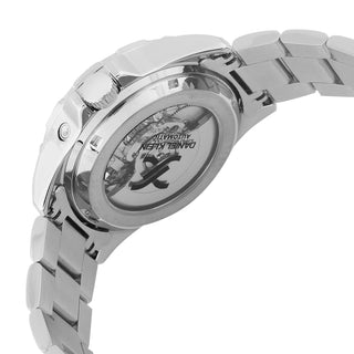 Skeleton Automatic Silver Dial Men's Watch