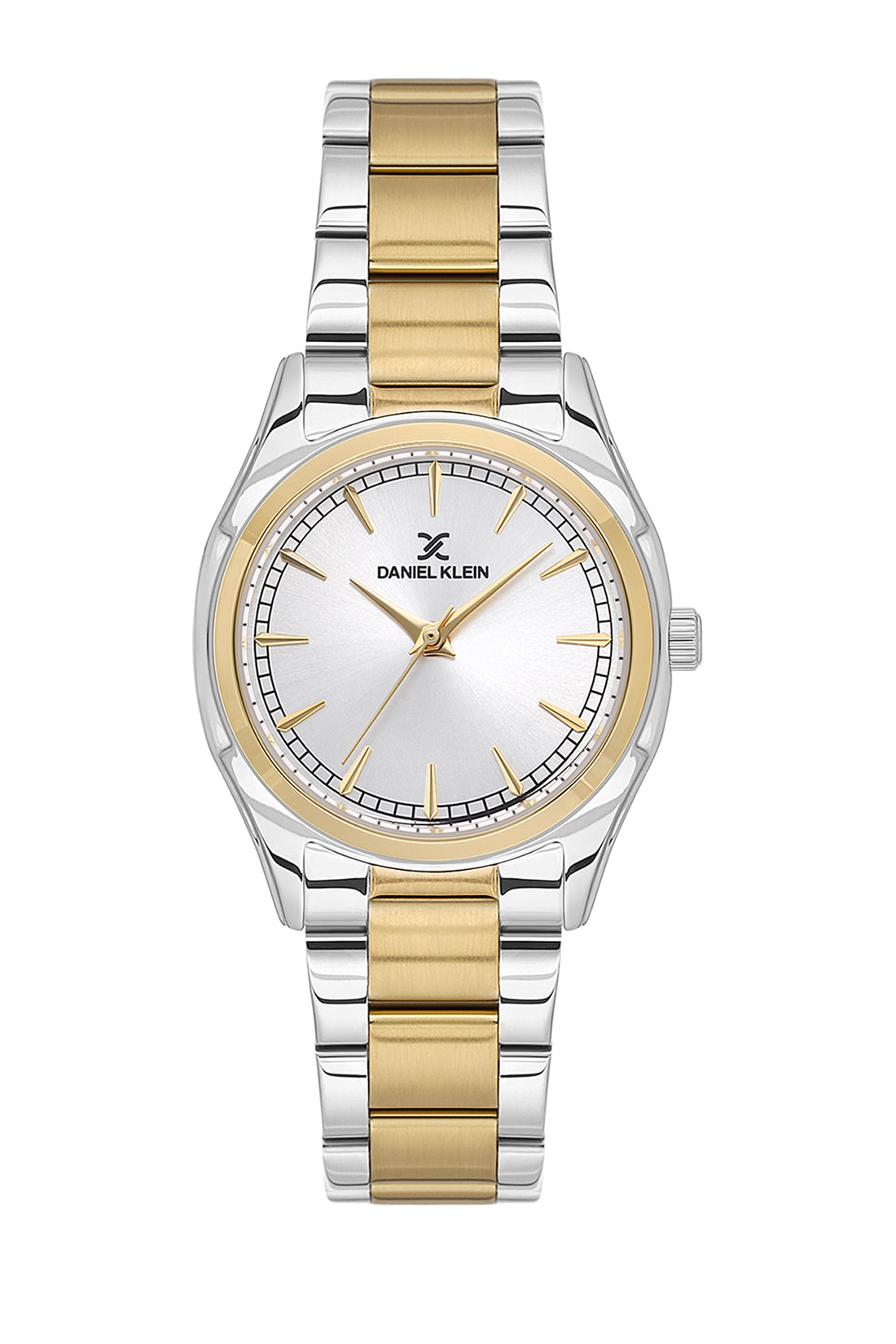 Silver Premium Women Watch with Metallic Strap