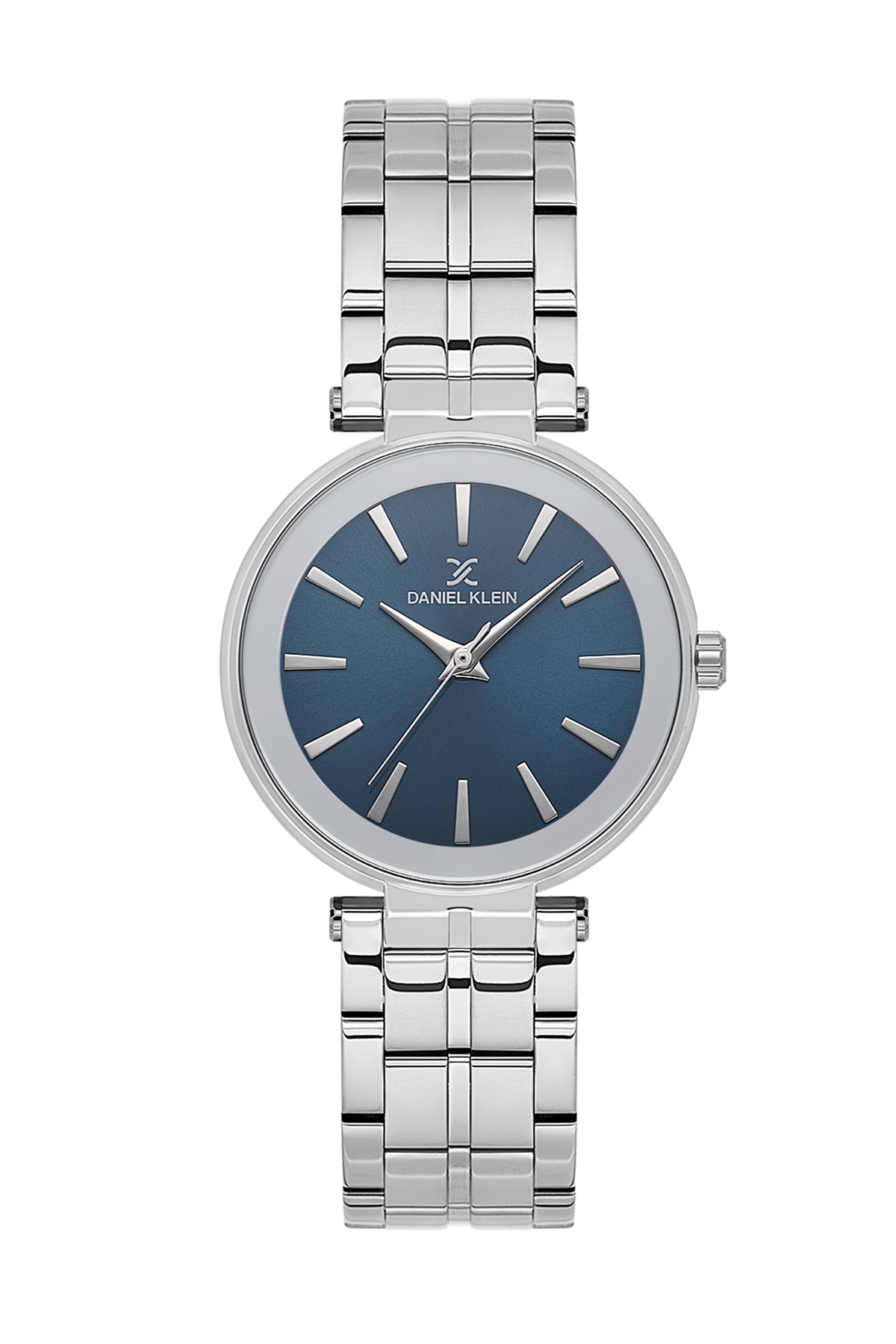 Blue Premium Women Watch with Metallic Strap