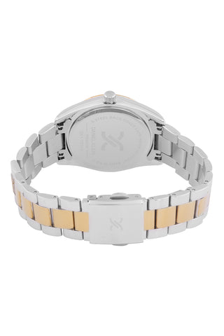 Silver Premium Women Watch with Metallic Strap