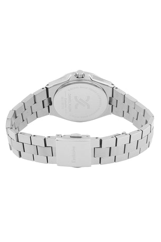 Silver Exclusive Women Watch with Metallic Strap