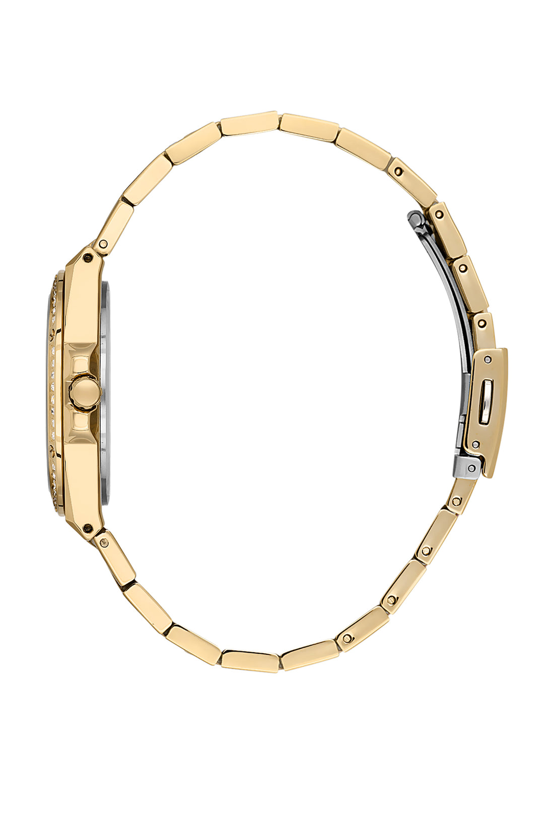 Silver Exclusive Women Watch with Metallic Strap