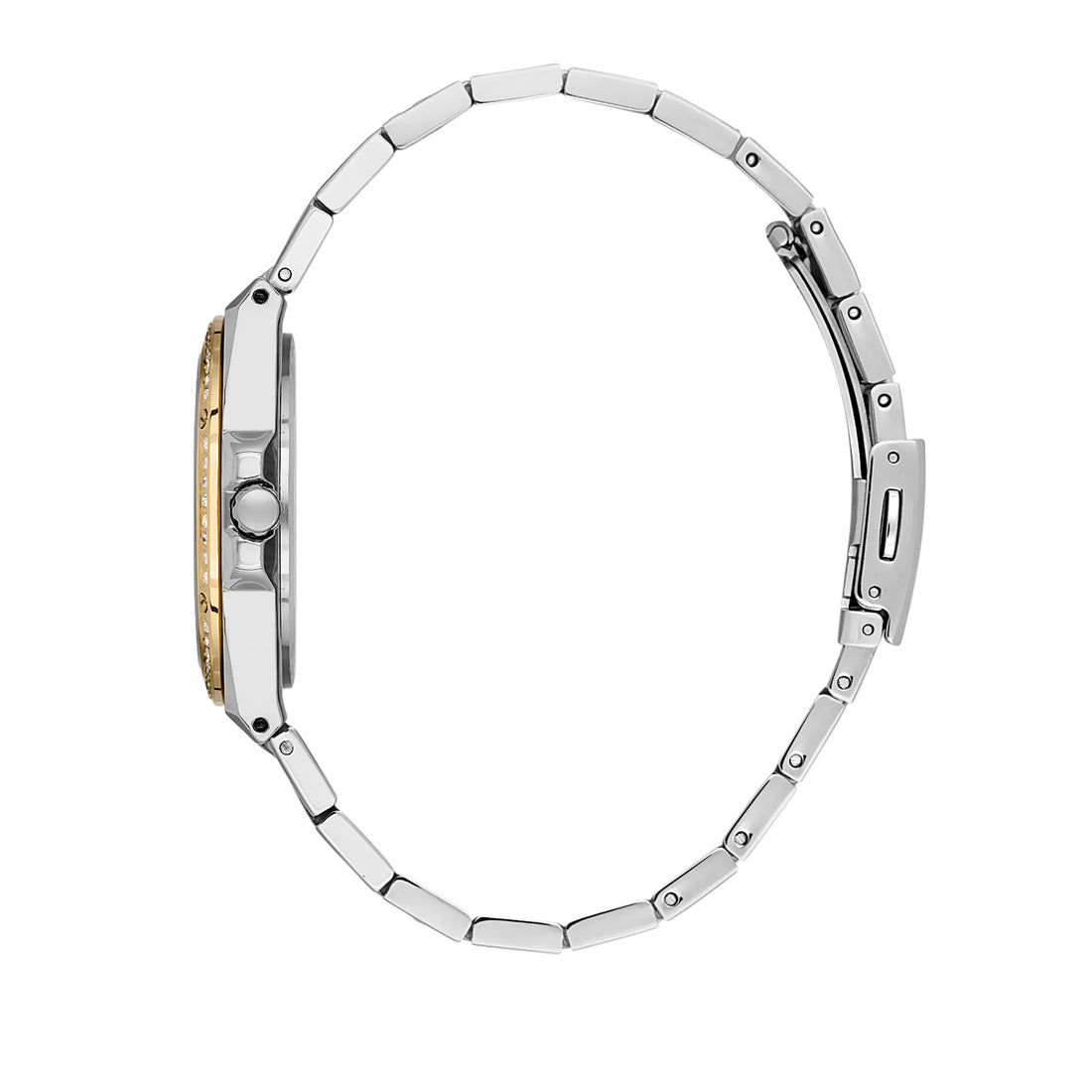 Silver Exclusive Women Watch with Metallic Strap