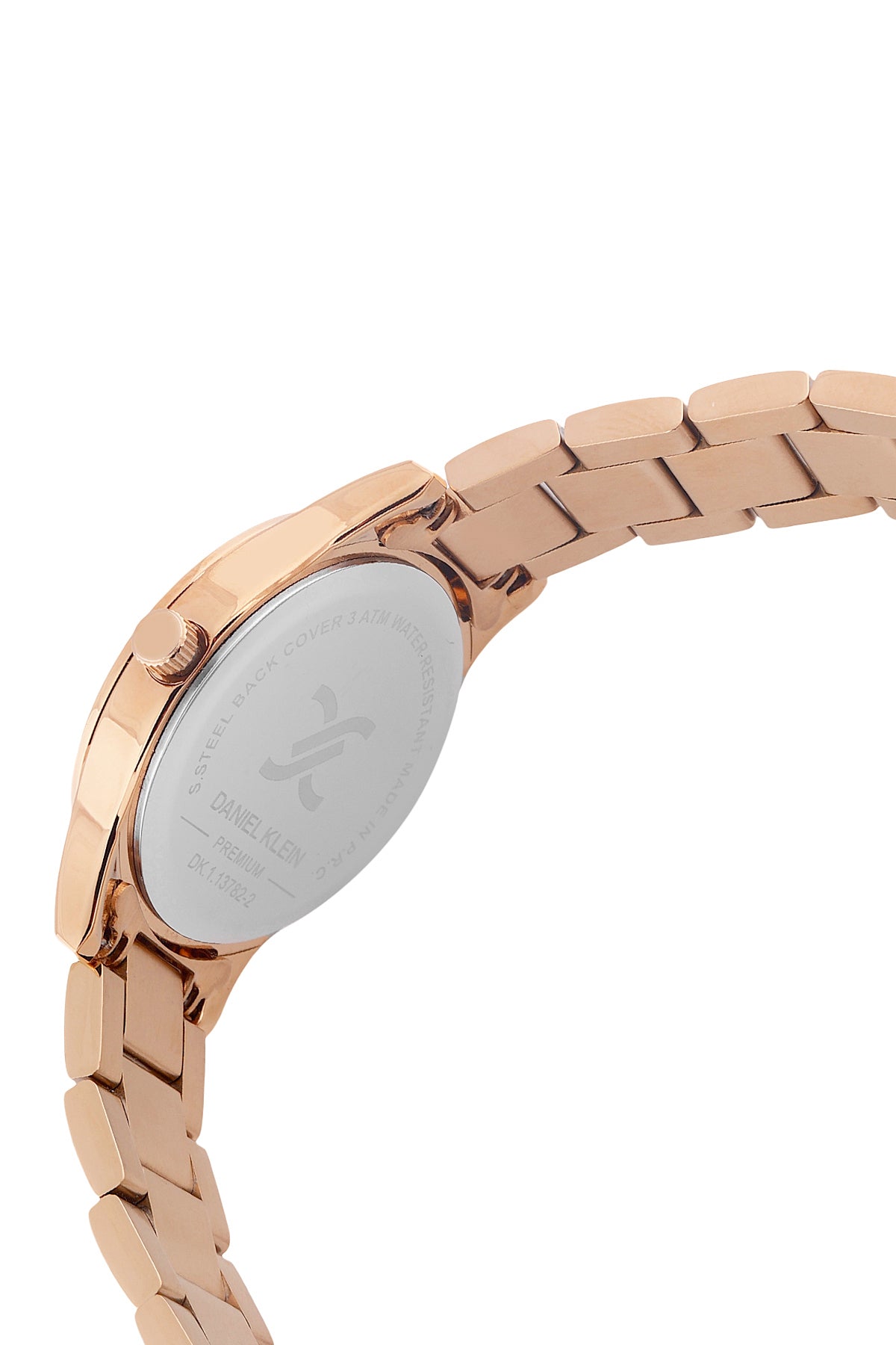 Rose Gold Premium Women Watch with Metallic Strap
