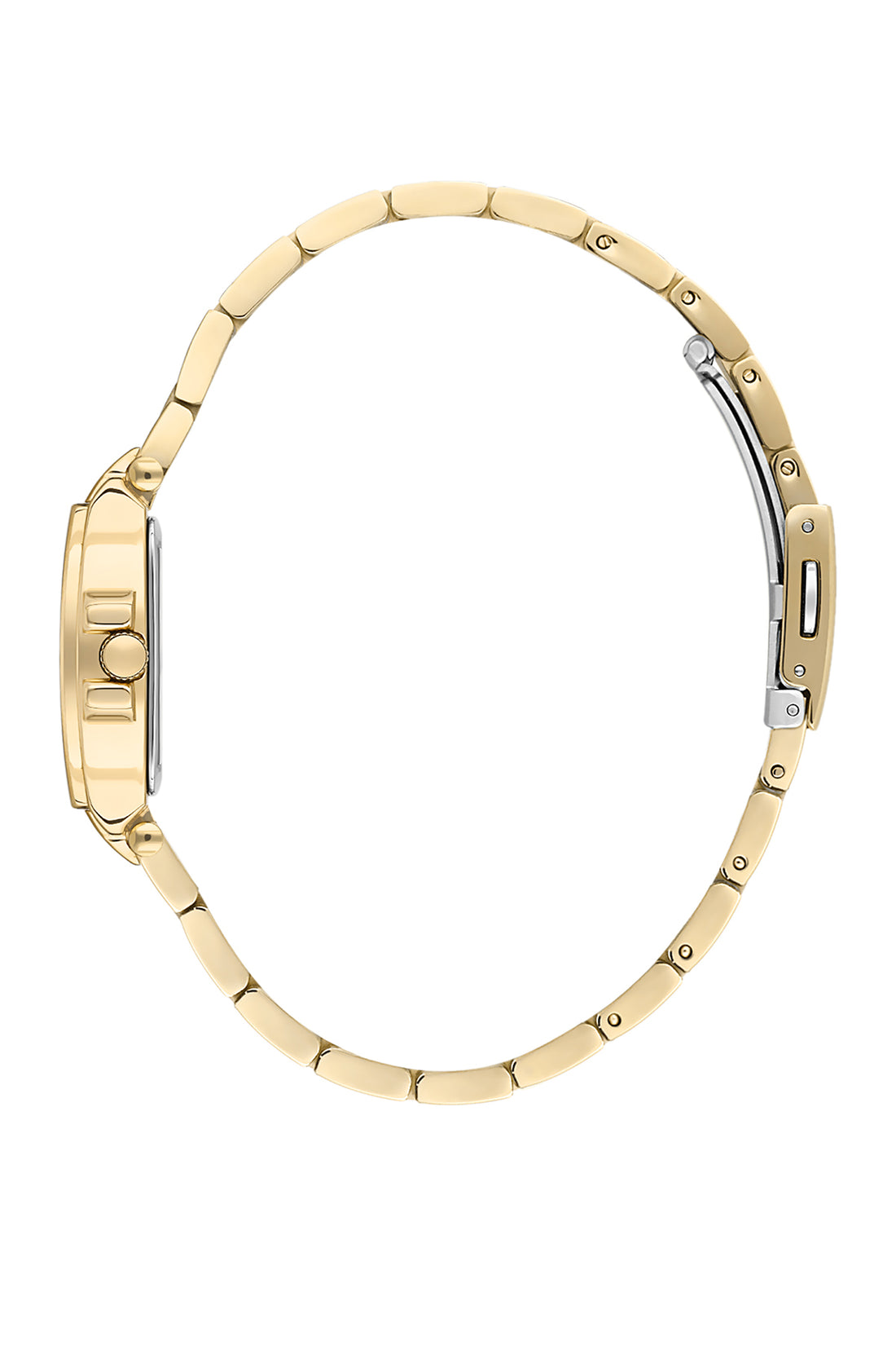 Silver Premium Women Watch with Metallic Strap