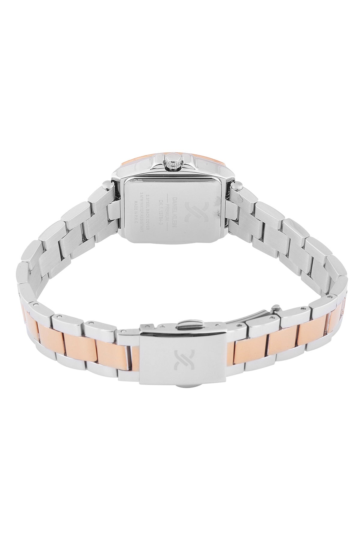 Silver Premium Women Watch with Metallic Strap