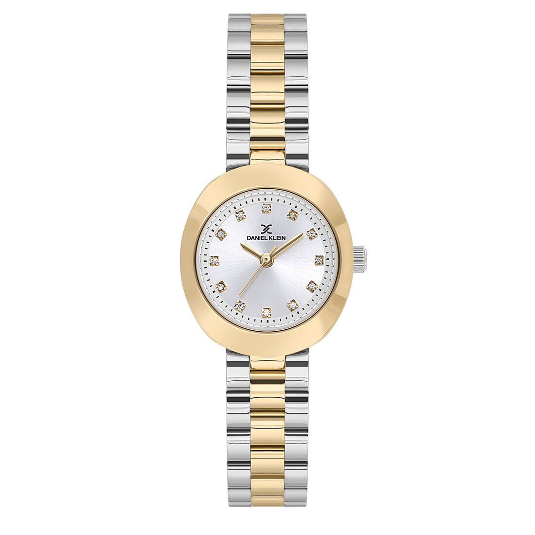 Silver Premium Women Watch with Metallic Strap